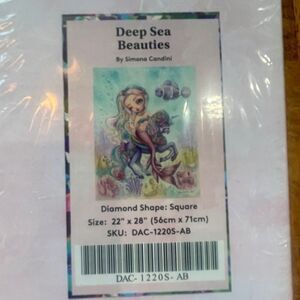 Deep Sea Beauties by Simon Candini & Diamond Art Club!